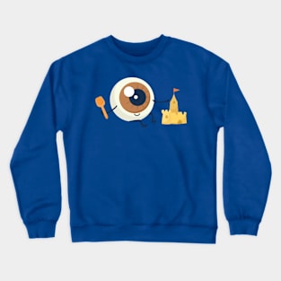 Cute eyeball character Crewneck Sweatshirt